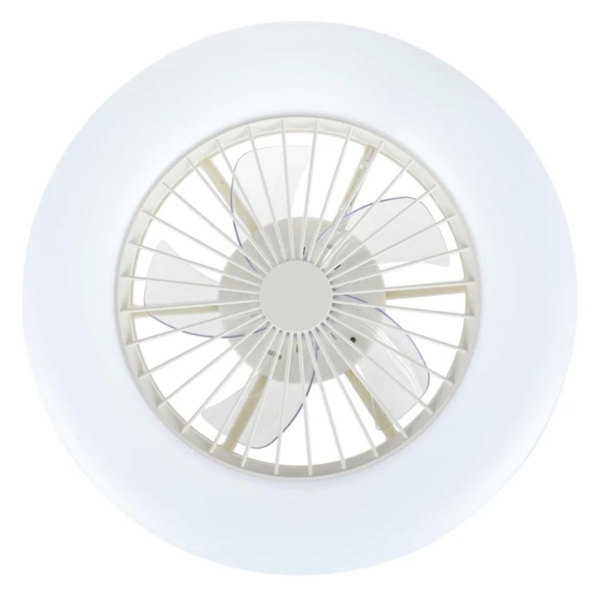 Lucci Air 513200 - LED prigušiva plafonska svetiljka sa ventilatorom OSLO LED/20W/230V 3000/4500/6500K bela prečnik 50 cm + daljinski upravljač