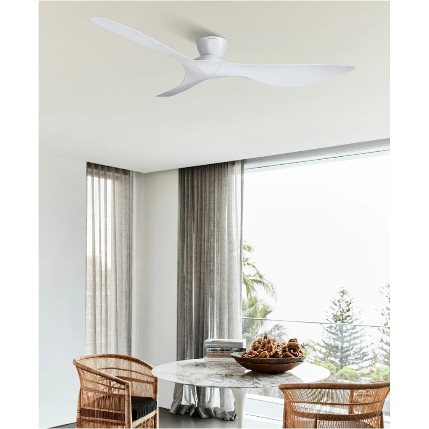 Lucci Air 514030 - Plafonski ventilator KOTARA prečnika 137 cm, beo, sa daljinskim upravljačem