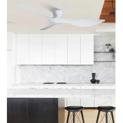 Lucci Air 514030 - Plafonski ventilator KOTARA prečnika 137 cm, beo, sa daljinskim upravljačem