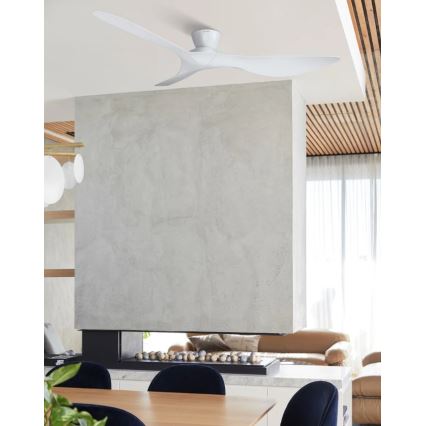Lucci Air 514030 - Plafonski ventilator KOTARA prečnika 137 cm, beo, sa daljinskim upravljačem