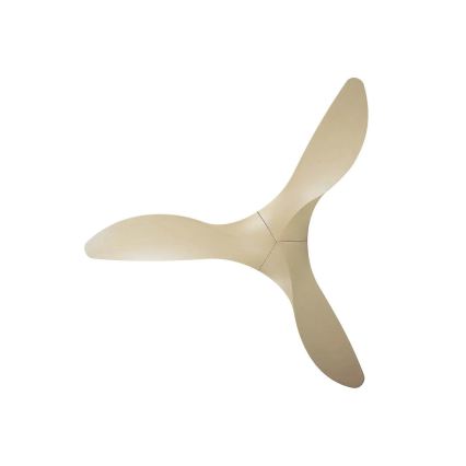 Lucci Air 514031 - Plafonski ventilator KOTARA prečnika 137 cm bež/bela + daljinski upravljač