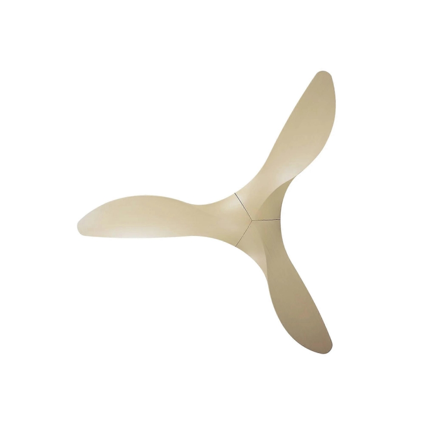 Lucci Air 514031 - Plafonski ventilator KOTARA prečnika 137 cm bež/bela + daljinski upravljač