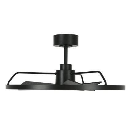 Lucci Air 516124 - LED prigušiva plafonski ventilator CESSNA LED/36W/230V 3000/4000/5000K crna, prečnik 70 cm + daljinski upravljač