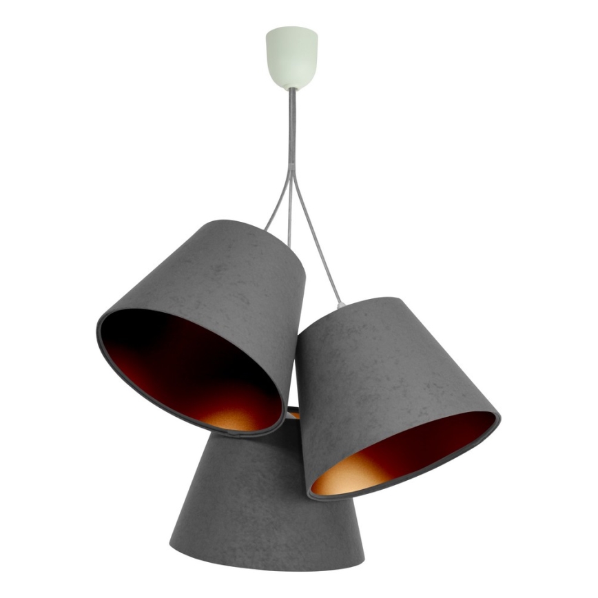 Luster AMBROSIA na sajli 3xE27/60W/230V