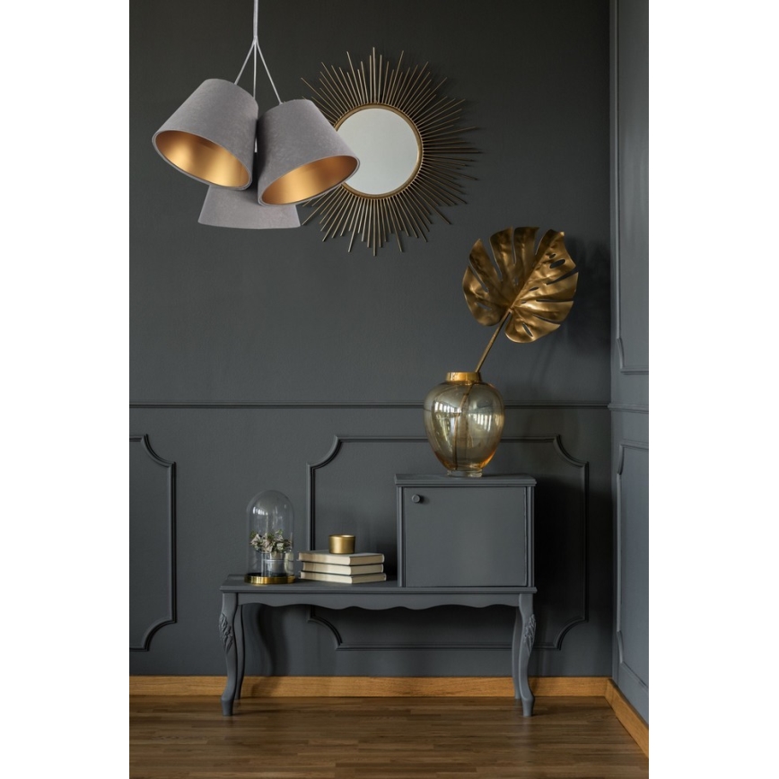 Luster AMBROSIA na sajli 3xE27/60W/230V