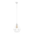 Luster KARO 1xE27/15W/230V beli