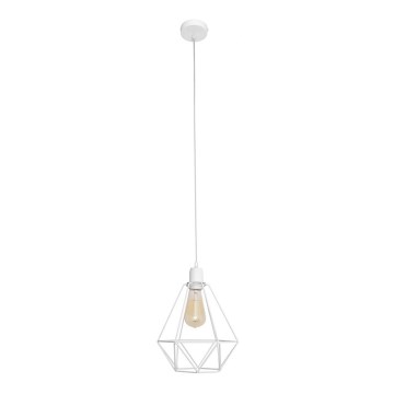 Luster KARO 1xE27/15W/230V beli