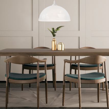 Luster na kablu 1xE27/60W/230V, boja kafe