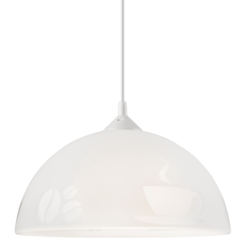 Luster na kablu 1xE27/60W/230V, boja kafe