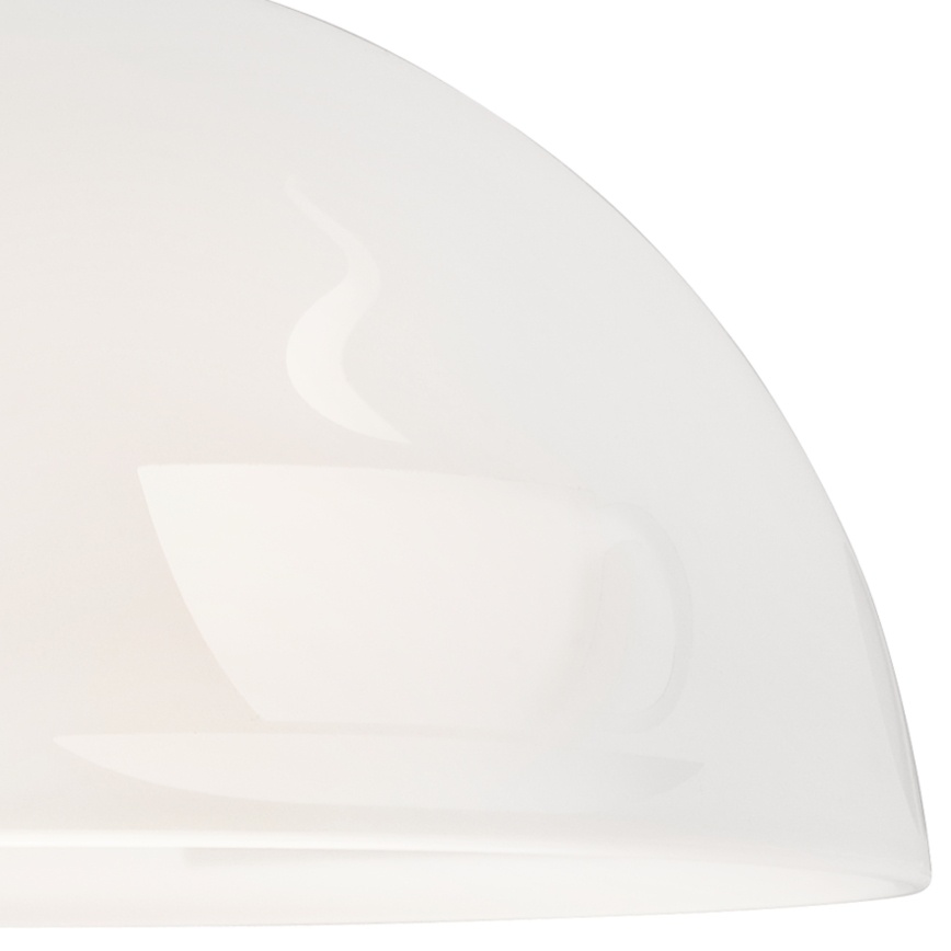 Luster na kablu 1xE27/60W/230V, boja kafe