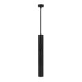 Luster na kablu 1xGU10/35W/230V 50 cm crni