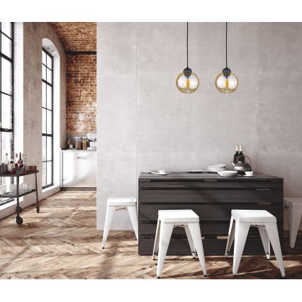 Luster na kablu AMBRE WOOD 2xE27/60W/230V