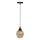 Luster na kablu ASPA 1xE27/40W/230V crna