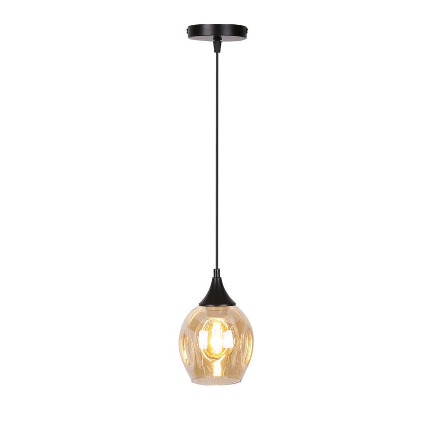 Luster na kablu ASPA 1xE27/40W/230V crna