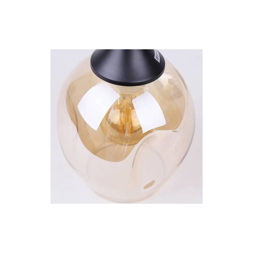 Luster na kablu ASPA 1xE27/40W/230V crna
