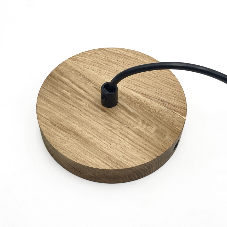 Luster na kablu ASTA 1xE27/60W/230V Ø 28 cm hrast