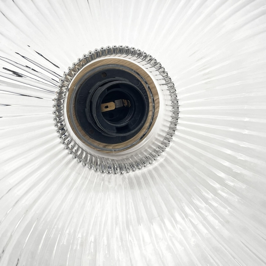Luster na kablu ASTA 1xE27/60W/230V Ø 28 cm hrast
