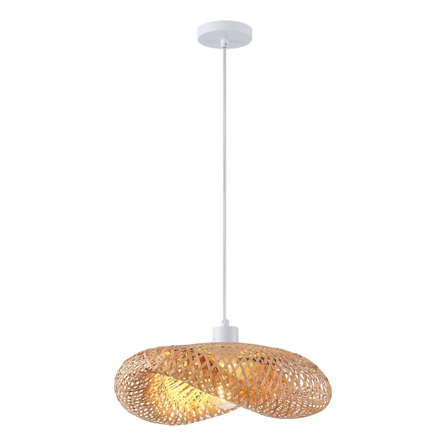 Luster na kablu CALYPSO 1xE27/40W/230V bambus