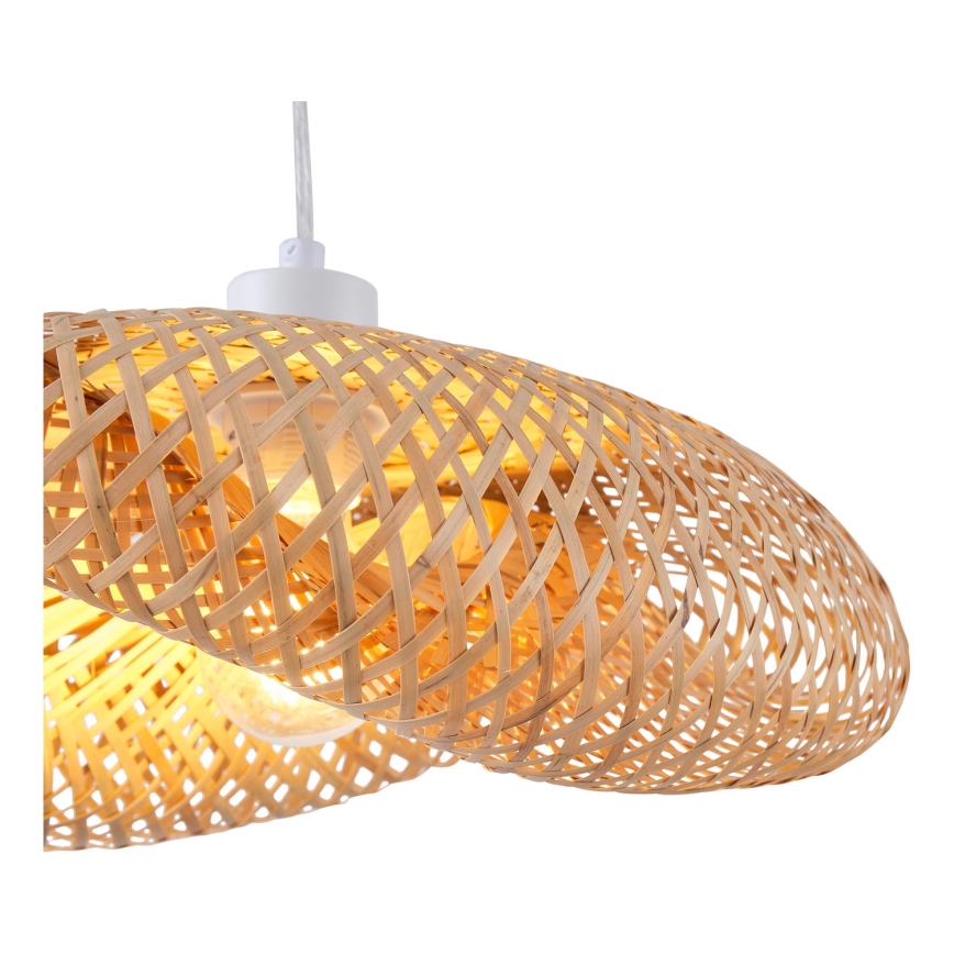 Luster na kablu CALYPSO 1xE27/40W/230V bambus