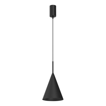 Luster na kablu CAPITAL 1xGX53/15W/230V prečnik 17 cm crna