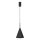 Luster na kablu CAPITAL 1xGX53/15W/230V prečnik 17 cm crna