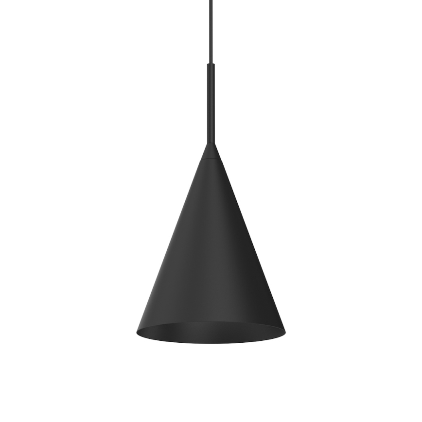 Luster na kablu CAPITAL 1xGX53/15W/230V prečnik 17 cm crna