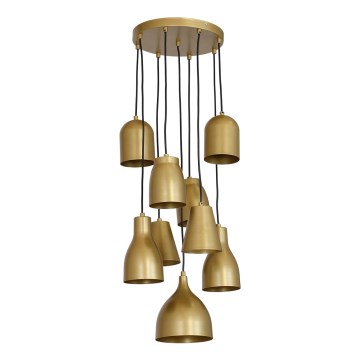 Luster na kablu CLUB 9xE27/60W/230V