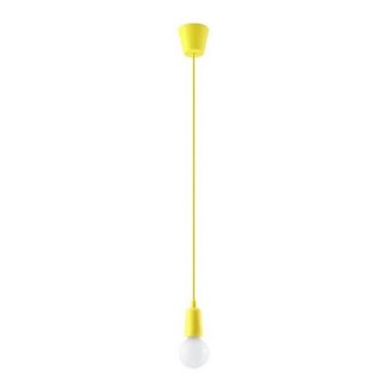 Luster na kablu DIEGO 1xE27/60W/230V žuta