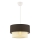 Luster na kablu ECHO 1xE27/60W/230V braon/krem