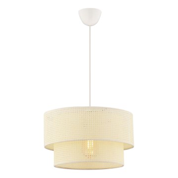 Luster na kablu ECHO 1xE27/60W/230V krem