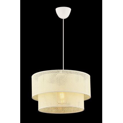 Luster na kablu ECHO 1xE27/60W/230V krem