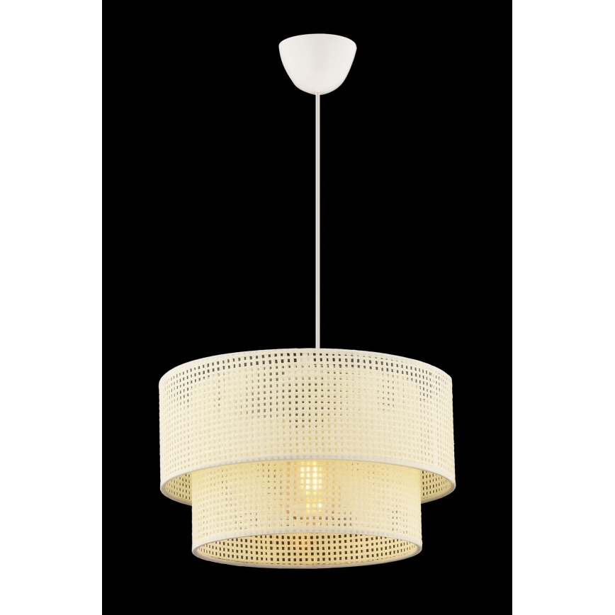Luster na kablu ECHO 1xE27/60W/230V krem