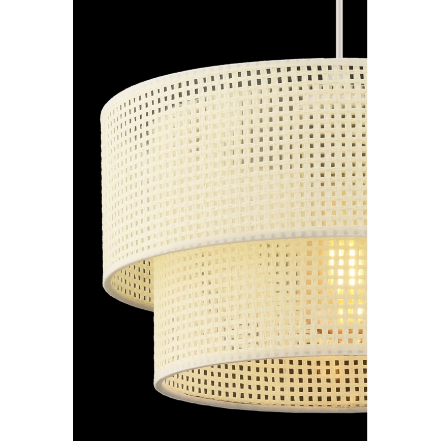 Luster na kablu ECHO 1xE27/60W/230V krem