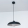 Luster na kablu ECLIPSE 1xE27/15W/230V crna/bela