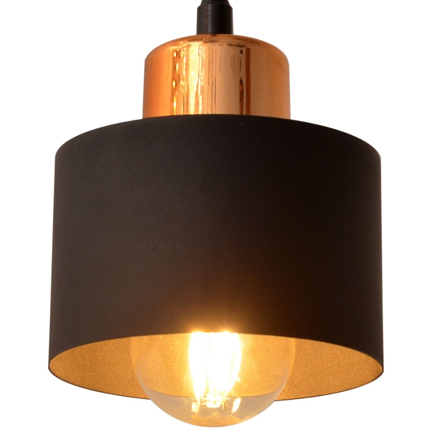 Luster na kablu EDISON 2xE27/15W/230V