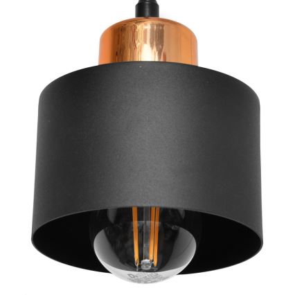 Luster na kablu EDISON 2xE27/15W/230V