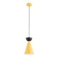Luster na kablu ENTORI 1xE27/15W/230V žuta/crna
