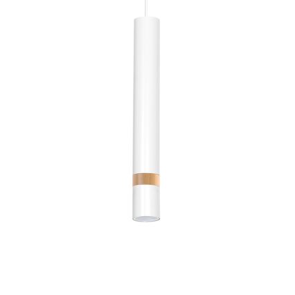 Luster na kablu JOKER WHITE WOOD 1xGU10/8W/230V