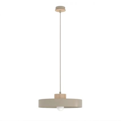 Luster na kablu KIVI 1xE27/15W/230V bež