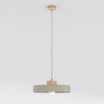 Luster na kablu KIVI 1xE27/15W/230V bež