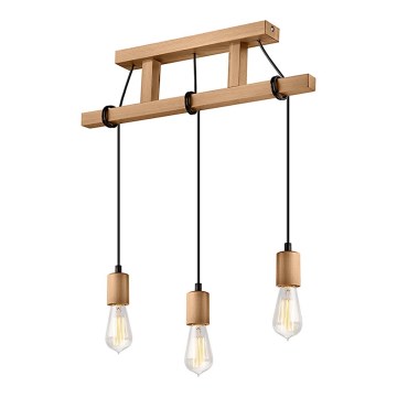 Luster na kablu LEON 3xE27/60W/230V buk