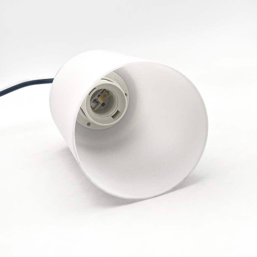 Luster na kablu MARKUS 1xE27/15W/230V crna/hrast
