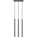 Luster na kablu PASTELO 3xG9/8W/230V zeleni