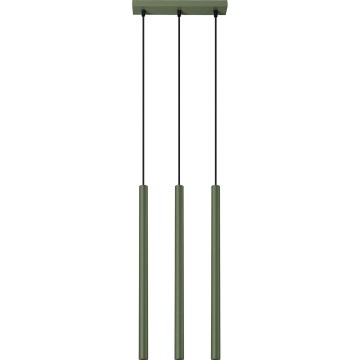 Luster na kablu PASTELO 3xG9/8W/230V zeleni