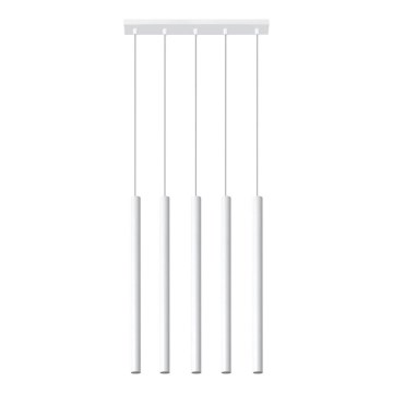 Luster na kablu PASTELO 5xG9/8W/230V beo