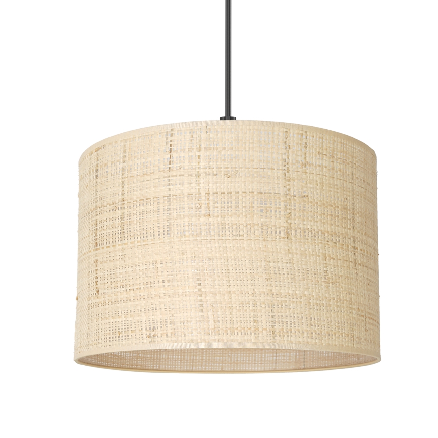Luster na kablu RATTAN 1xE27/60W/230V, prečnik 25 cm, ratan