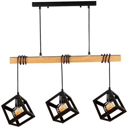 Luster na kablu SWEDEN 3xE27/20W/230V
