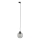 Luster na kablu za 1-fazni šinski sistem CUBUS 1xE27/15W/230V crna/dimljena crna