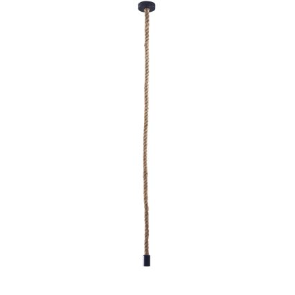 Luster na konopcu ROPE 1xE27/12W/230V