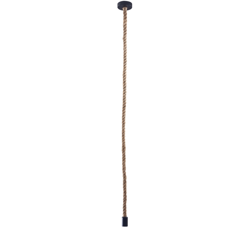 Luster na konopcu ROPE 1xE27/12W/230V